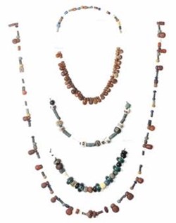 Perler fra skovgårdegraven - Møns Museum