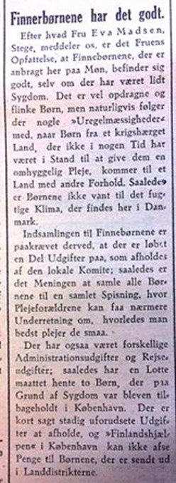 Folkeblad 1942 - Møns Museum
