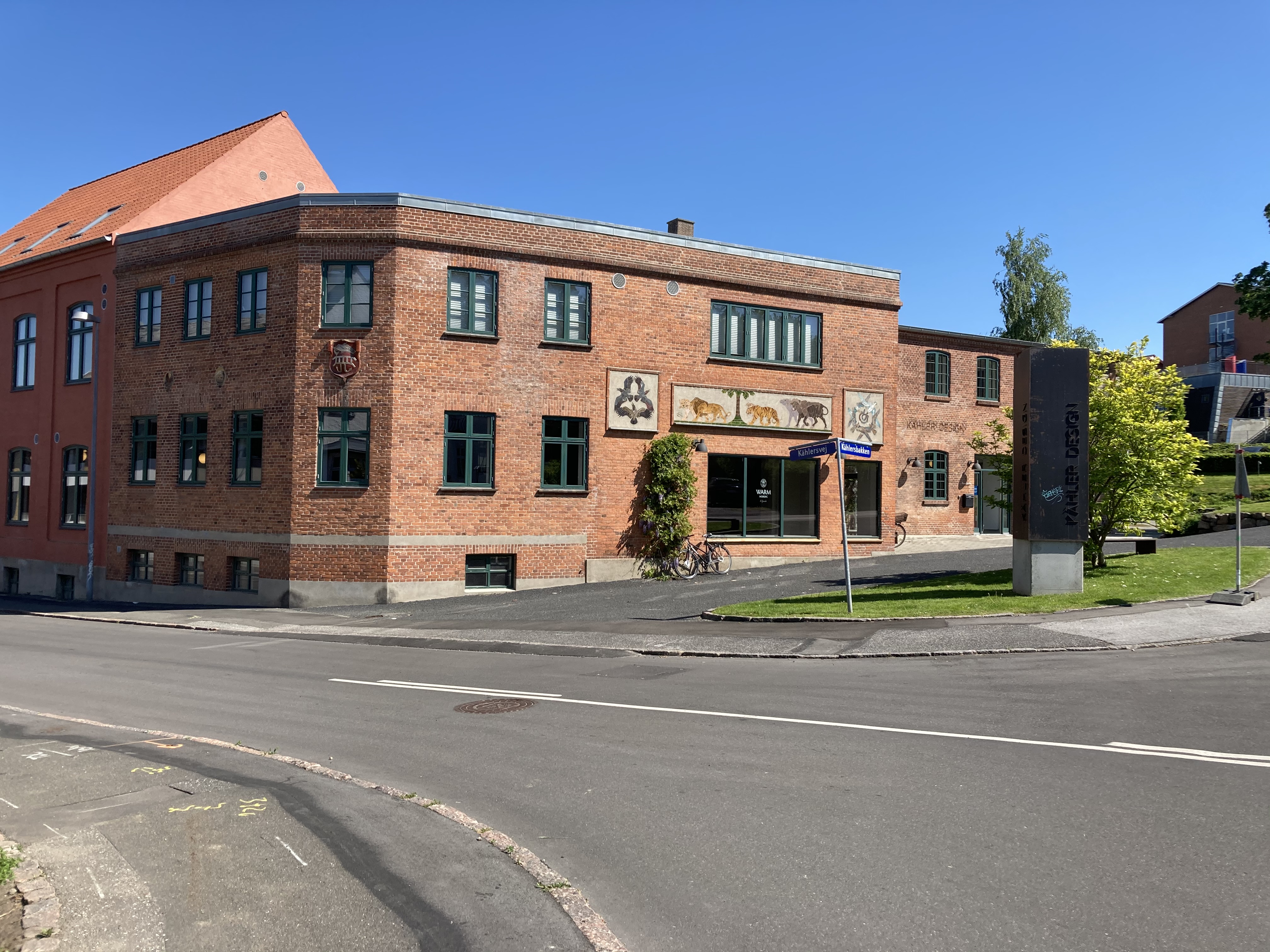 Kählers gamle keramikfabrik i hjertet af Næstved.